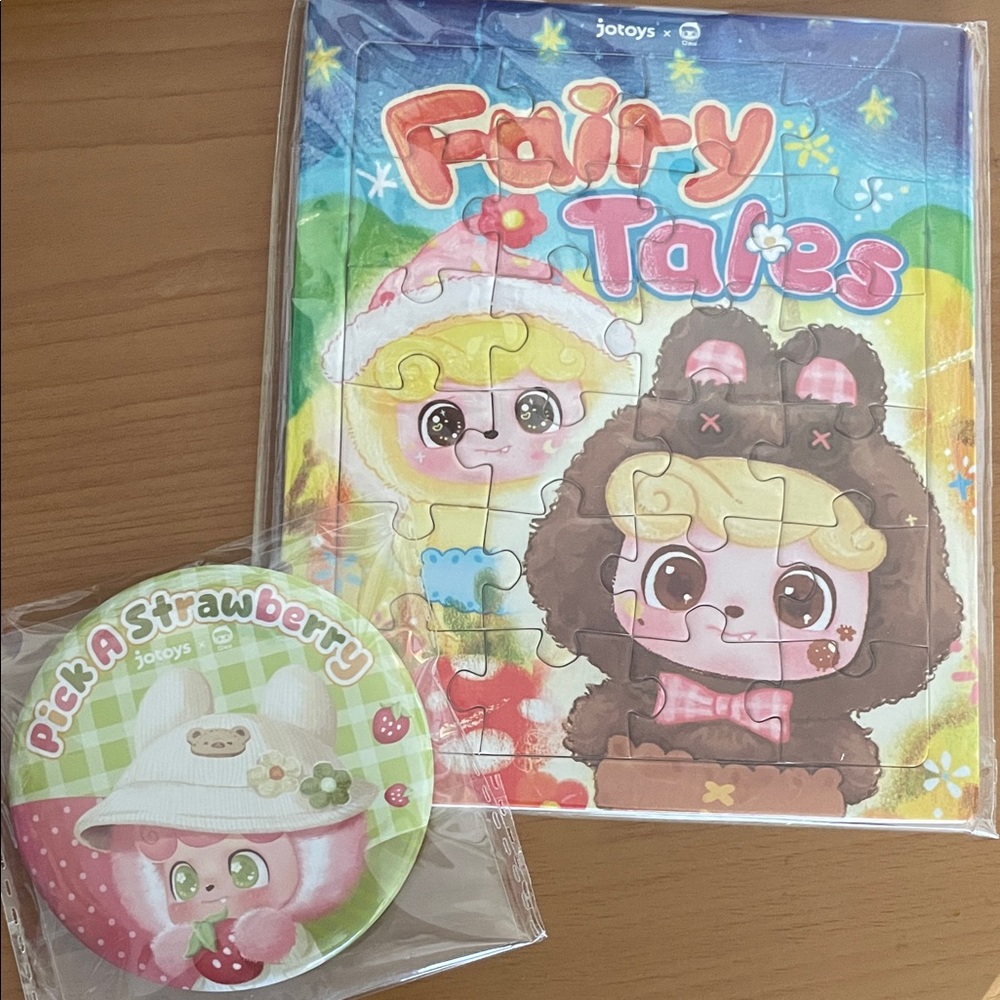 Jotoys blind box Puzzle & button Set